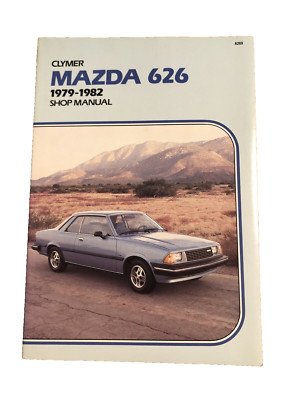Mazda 626 1979-1982 Shop Service Repair Manual Electrical Engine Maintenance DYI