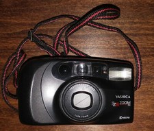 Yashica EZ Zoom 70 Point and Shoot Camera Kyocera Lens 38-70mm