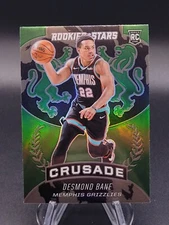 2020 Chronicles Rookies & Stars Crusade Desmond Bane Green RC SSP #525