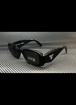 PRADA PR 17WS 1AB5SO Black Grey Women s 49mm Sunglasses
