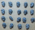 Astra Militarum - Imperial Guard - Cadian Shock Troops Heads (b) Bits - 40K