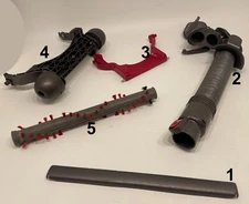 OEM Dyson DC24 Dust Bin & Cyclone Upright Canister Replacement Parts YOU PICk