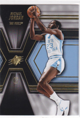 MICHAEL JORDAN Upper Deck SPX North Carolina Basketball NCAA 