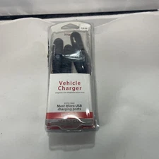 VERIZON WIRELESS UNIVERSAL VEHICLE CHARGER FITS MOST MICRO USB CHARGING PORTS