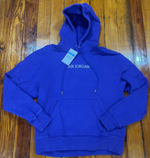 Nike Jordan Woodmark Fleece Pullover Hoodie Purple Men's Size M DV6463-514 NWT