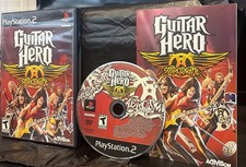 Guitar Hero: Aerosmith (Sony PlayStation 2, 2008) CIB