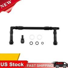 6an Braided Dual Feed Carb Fuel Line Double Pump For 4150 Holley New