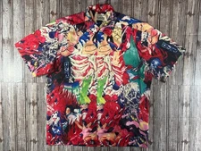 Wacko Maria Guilty parties 19ss Hell Painting Hawaiian Shirt size XL made Japan
