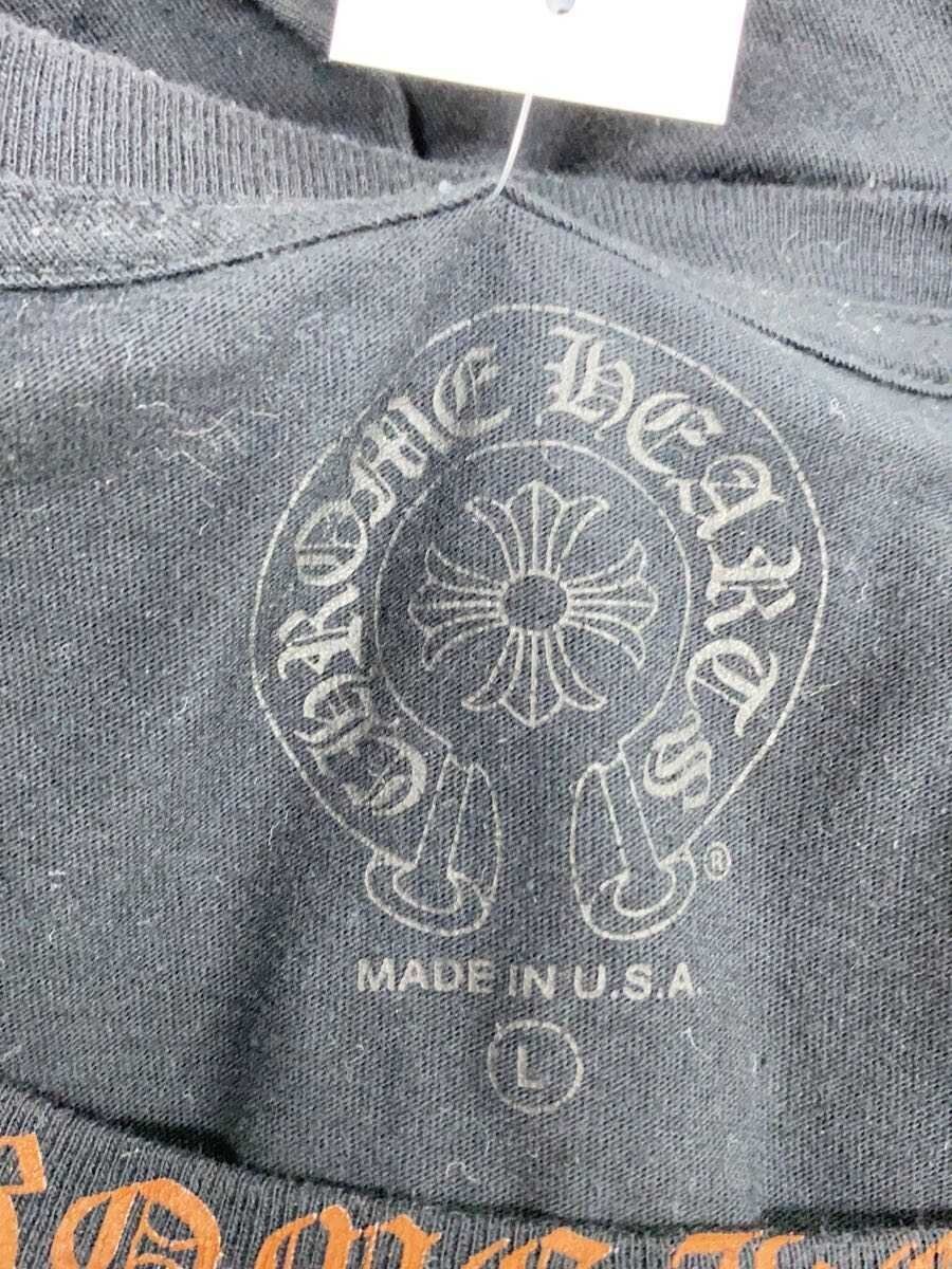 CHROME HEARTS T Shirt L Cotton BLK 2212 304 0530 thumbnail 3