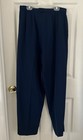 WOMEN'S NAVY POLYESTER DRESS PANTS - BY: CASUAL CORNER & CO-- WAIST : 30 INCHES — photo 4