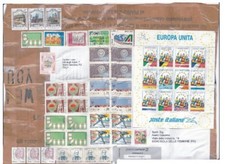 ITALIA 1993 Europa unita + varie su frammento.