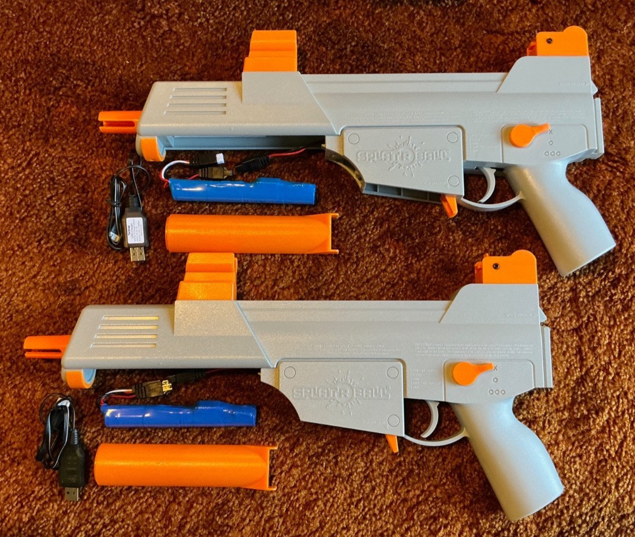 SplatRBall SRB400 Full-Auto Gel Blaster 400-Round Mag 7.5mm - 2X - NEW OTHERS