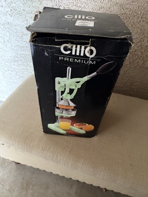 Cilio Commercial Grade Citrus Press Juicer, Copper