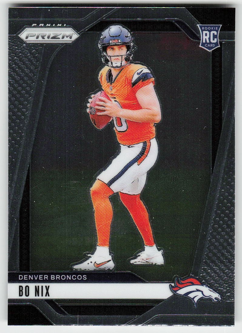 2024 Panini Prizm #309 Bo Nix FOOTBALL Denver Broncos