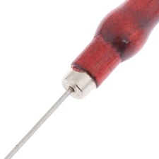 5 PcsRed leather craft awl hand sewing tool leather shoes repair hook awl  NewUR