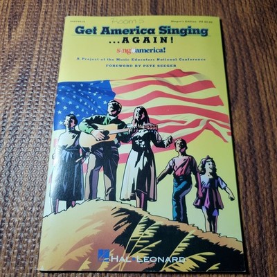 Get America Singing Again! Vocal Selections Songbook Hal Leonard 1996