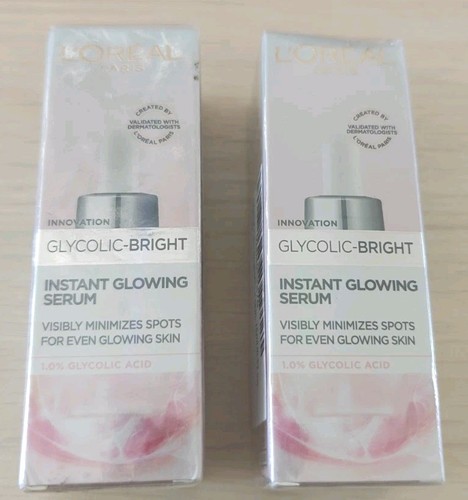 2 sueros iluminadores L'Oréal Paris, suero 1 % ácido glicólico 2 % niacinamida 15 ml - Imagen 1 de 4