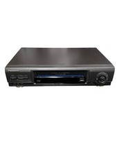 Panasonic VCR Blue Line PV-V4600 4 Head Hi-Fi Omnivision VHS Works Great