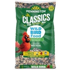 2 Pack Pennington Classic Wild Bird Feed and Seed, 40 lb. Bag, Dry
