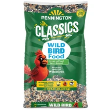 2 Pack Pennington Classic Wild Bird Feed and Seed, 40 lb. Bag, Dry