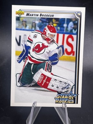 1992-93 Upper Deck - Star Rookies Martin Brodeur #408 HOF