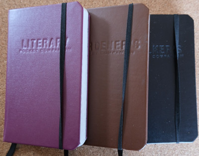 Set of 3 Pocket Companion Books   Walkers / Literary / Gardner's Handy Reference