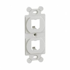 (1-PACK) PANDUIT 106 Module Frame Duplex/Mini...
