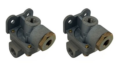 Set of 2 QR-1C Quick Release and Double Check Valve (Replaces Bendix 289714)
