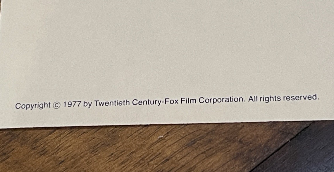 Original STAR WARS BLUEPRINTS 1977 Complete Set Vintage Prints 15 Pieces w/case