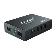 10Gtek 1.25G/2.5Gbps Two Ports SFP OEO Mode Converter, SFP Repeater (Without