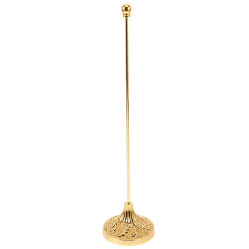 Metal Flag Frame Travel Work Office Desk Flagpole Indoor Poles with Base - Picture 7 of 12