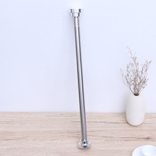 Heavy Duty Telescopic Extendable Shower Curtain Pole Rail Rod Bath Door Window
