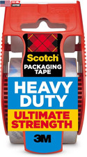 Scotch Heavy Duty Shipping Packing Tape, Clear, Shipping and Packaging Supplies,