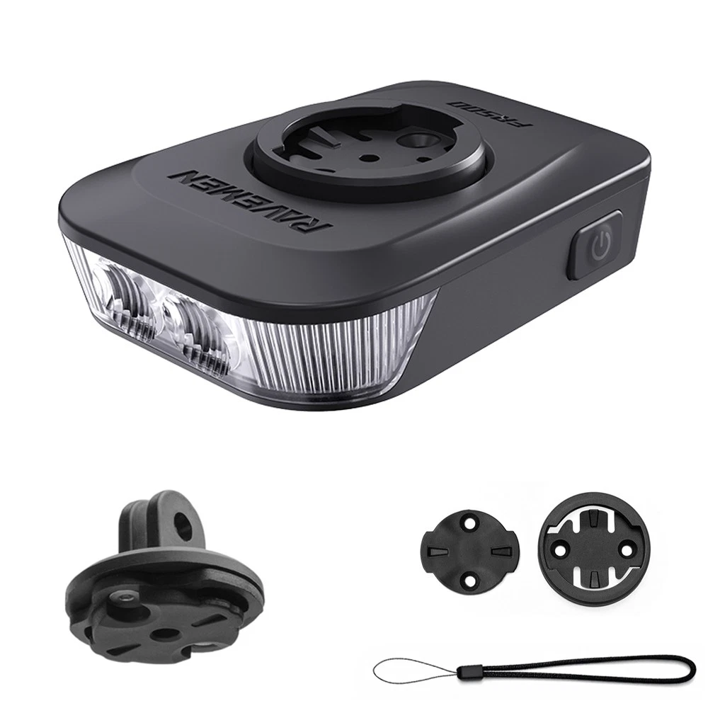 RAVEMEN FR500 Bike Head Light For Garmin Wahoo GPS Bicycle Front Light AGM03 NEW