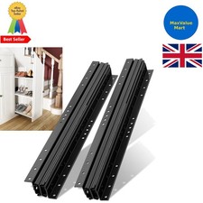 Heavy Duty Undermount Drawer Runners 800mm - 120kg Capacity, Full Extension