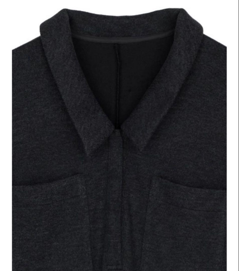 AMERI RELAX DRAWSTRING SWEAT DRESS Black M - image 12