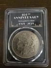 1921 Morgan Silver Dollar, PCGS MS-64, 100th Anniversary Special Label