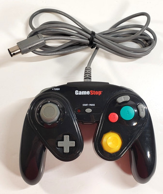 GameStop [BB-111] G3 Black Wired Controller For Nintendo GameCube & Nintendo Wii
