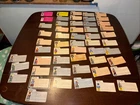 Vintage 80s Some 90s Gi Joe File Card Lot Of 53