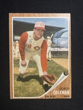 1962 Topps Baseball Gordy Coleman #508 Cincinnati Reds Low Grade (MK)