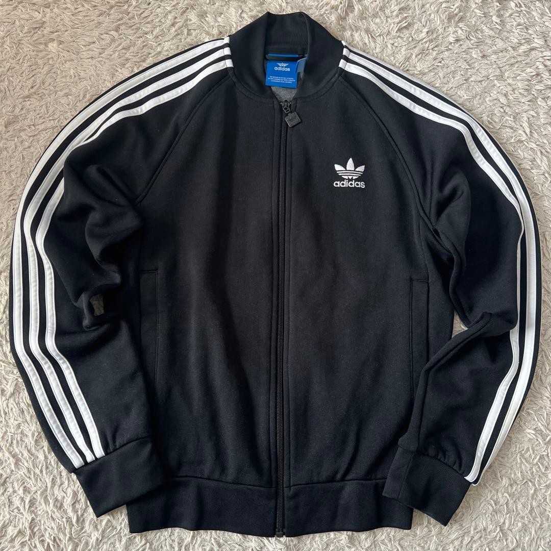 Adidas/Setup Jersey/Track Jacket/Black x White/Firebird thumbnail 3