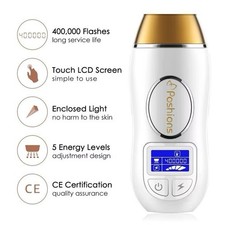 IPL Hair Removal Instrument - White. Open Box