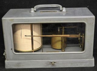 Working Friez AERO 1927 U.S. Navy #14 30 Meteorological Atmospheric Barograph