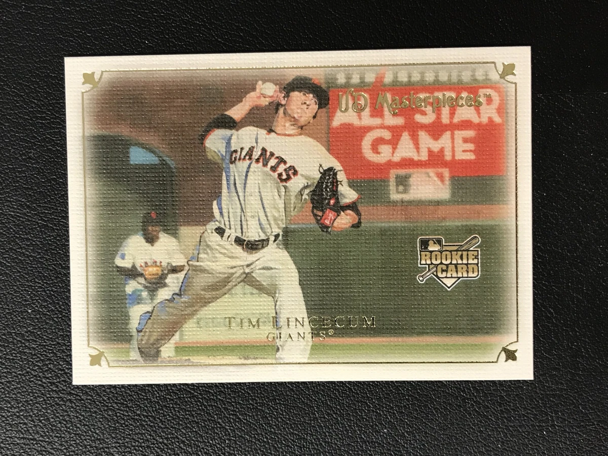 2007 UD Masterpieces - Tim Lincecum #82 for sale | eBay