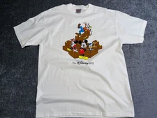 Disney Store Opening Team T-Shirt XL Oneita Cast Member Exclusive 100% Cotton