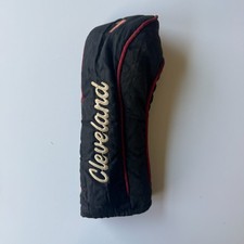Retro Cleveland Y2K Golf Driver Headcover #1 Classic Black Red Used