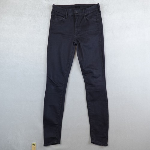 Mother Jeans The Looker Skinny Not Guilty Damen Größe 26 Schwarz Stretch