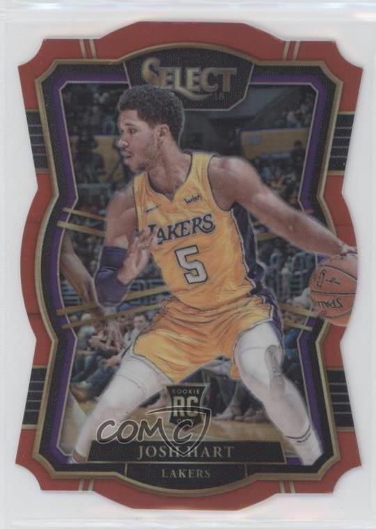 2017-18 Panini Select Premier Level Red Die-Cut Prizm 129/135 Josh Hart #130 1u6