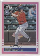 2019 Panini Donruss Retro 1985 Holo Pink Myles Straw #234 3l1