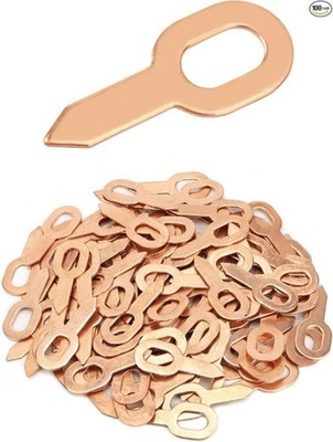 Dent Puller Rings, 100 Pcs Dent Pulling Straight Washer, Metal S Size: 100 Pcs